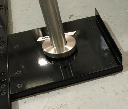 Surface Mounted Glass Plinth